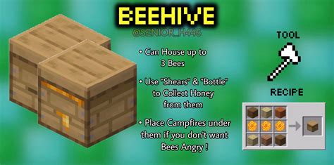 Beehive On Minecraft