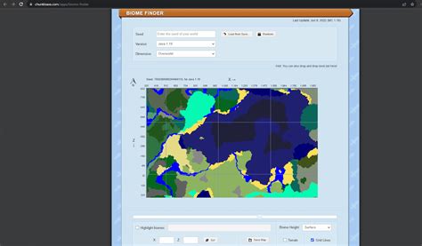 Biome Finder Minecraft