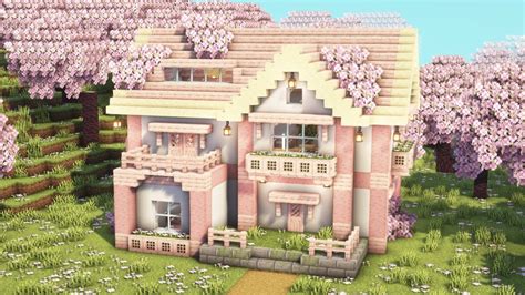 Cherry Blossom House Minecraft