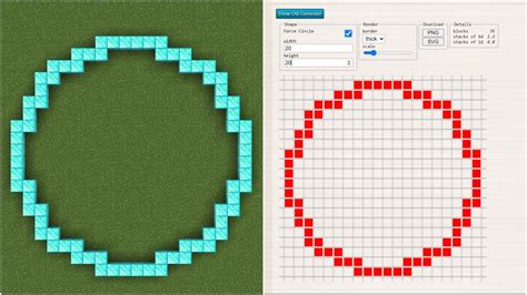 Circle In Minecraft Generator