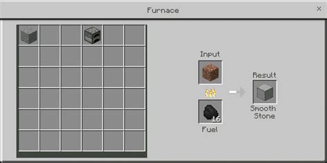 How To Make Smooth Stone In Minecraft