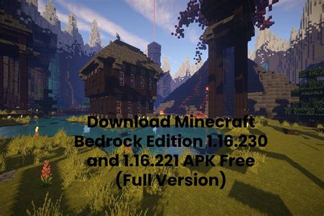 Minecraft Bedrock Download