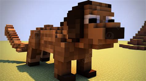 Minecraft Dog