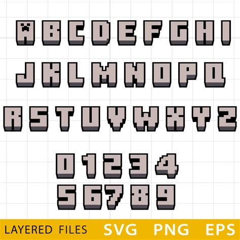 Minecraft Font