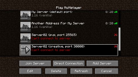 Minecraft Server List