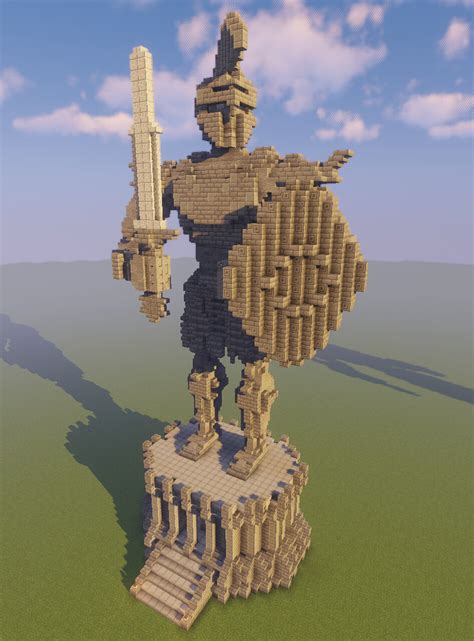 Minecraft Statue